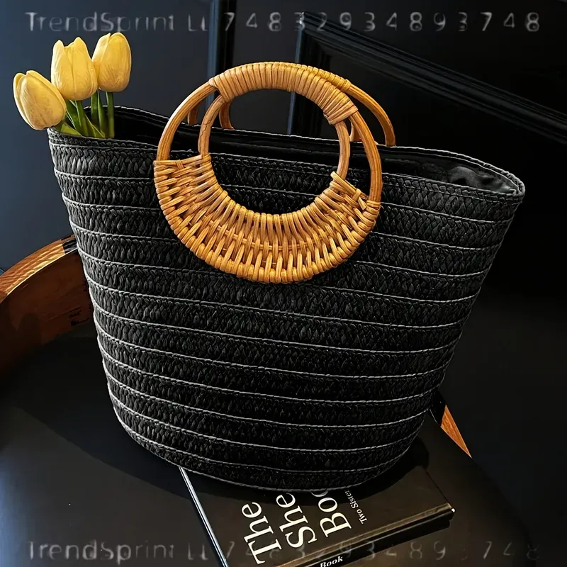 Damska letnia torba papierowa  – Tote Bag Beach recenzja i cena