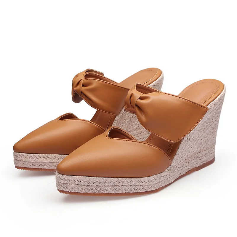 Damskie sandały na wysokim obc – Wedge Espadrille Women recenzja i cena