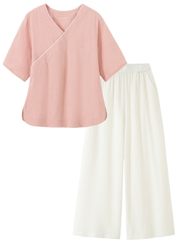 Nowy Chiński Styl Artystyczny  – Linen Pant Wide recenzja i cena
