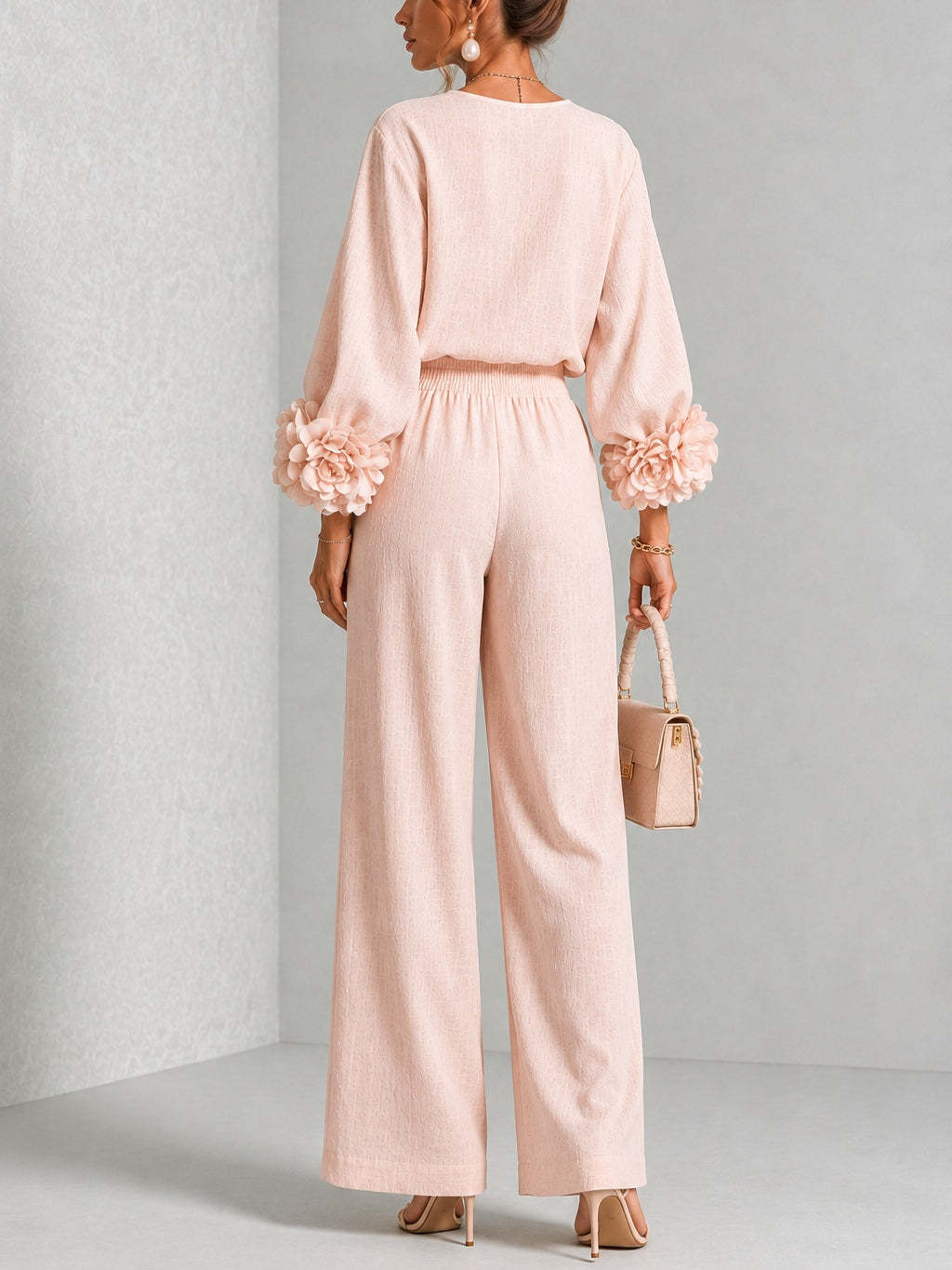 Damski dwuczęściowy zestaw z l – Linen Pant Wide recenzja i cena